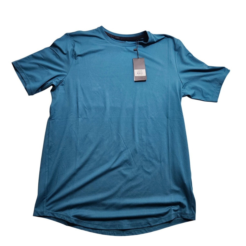 UNRL Ultra Tee Superior Blue Mens Small Short Sleeve Performance Shirt UPF 50+